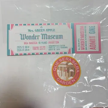 Mrs. GREEN APPLE Wonder Museum 입장권