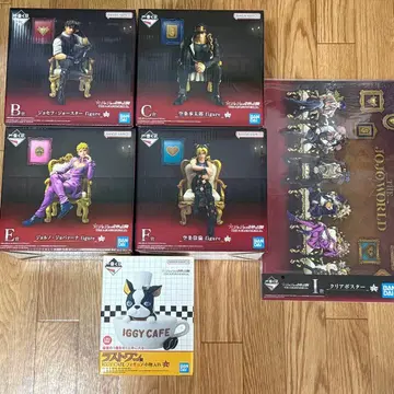제일복권 죠죠 월드 죠죠의 기묘한 모험 피규어 세미 컴플리트