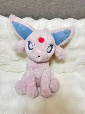 포켓몬 센터 오리지널 폭신폭신 안고 자는 봉제 인형 에브이