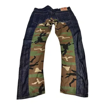 코지마 진즈 스페이스 몽키 콤보 팬츠 카모플라주 패턴 빅 사이즈 42