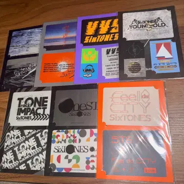 SixTONES 투어 스티커