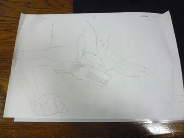 쿠라마 직필 원화/동영상 나루토 NARUTO 애니메이션 셀화