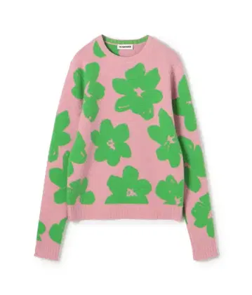 JIL SANDER 크루넥 니트 질 샌더