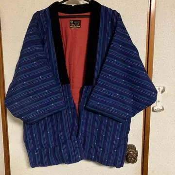 쿠루메 핸드메이드 면 누빔 반텐 남녀 공용