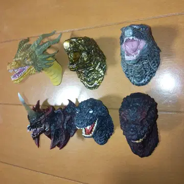 고질라 몬스터 헤드 마그넷