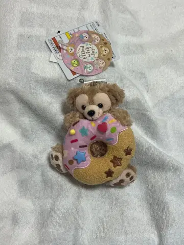 디즈니 더피 도넛 키링
