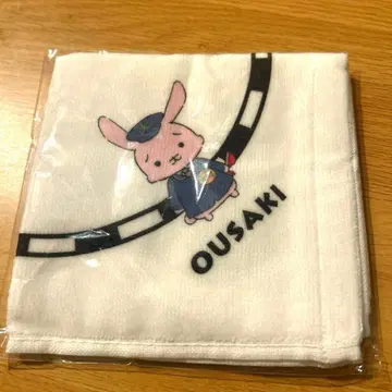 토끼 마스코트 핸드 타월 오사키