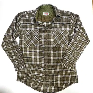 Budweiser 플란넬 셔츠 울 M