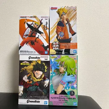 나루토 히로아카 피규어 4점 묶음 판매