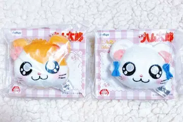 햇살이 따라서 햄스터 햄짱즈 봉제 인형 헤어 클립 2개 세트