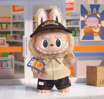 LABUBU 럽럽 더 너티 캐셔 봉제 인형