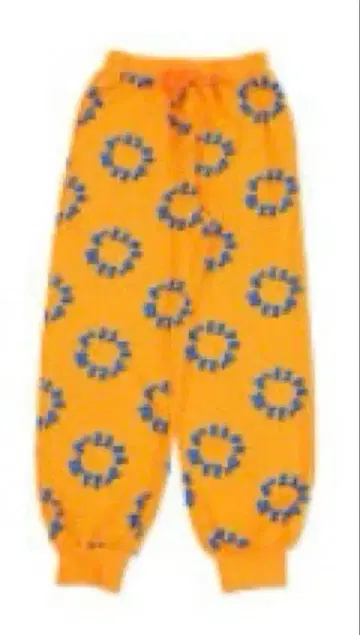 PUNYUS 오렌지 스웨트 팬츠 미사용