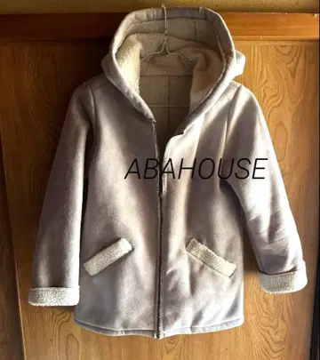 [ 새상품급 ] ABAHOUSE 에코 무스탕 코트