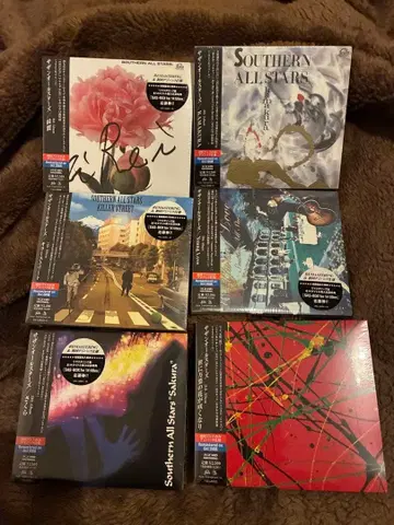 미개봉 새상품 서던 올스타즈 리마스터링 CD 6장 세트 쿠보타 케이스케