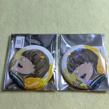 홀로그램 캔뱃지 2개 하네즈미 렌리 데드 어카운트 로프트