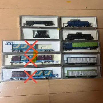 KATO N 게이지 탱크차 컨테이너차 세트