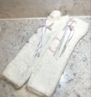 마리 레그 워머 TDR 디즈니 리조트 퍼 소재