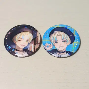 니지산지 히바치 마나 Twinkle Gifts 금박 캔뱃지 2