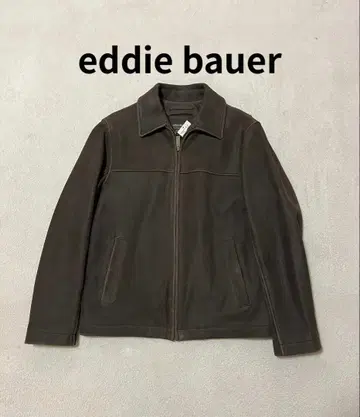 천연 가죽 eddie bauer 가죽 자켓 브라운 S(M 정도) 싱글