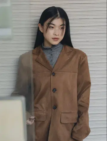 geeong loose suede jakect