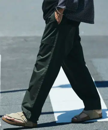 JOURNAL STANDARD relume 베이커 팬츠 카키 L
