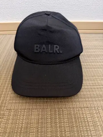 [ 미사용 새상품 ] BALR. 보라 베이스볼 캡 블랙