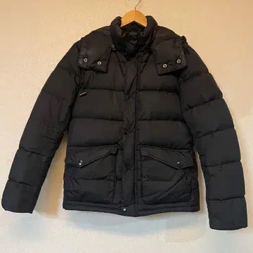 나노 유니버스 다운 자켓 M 블랙 후드티 그랜드 플로어