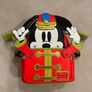 택 포함 새상품 라운지플라이 디즈니 100주년 미키 대연주회 백팩