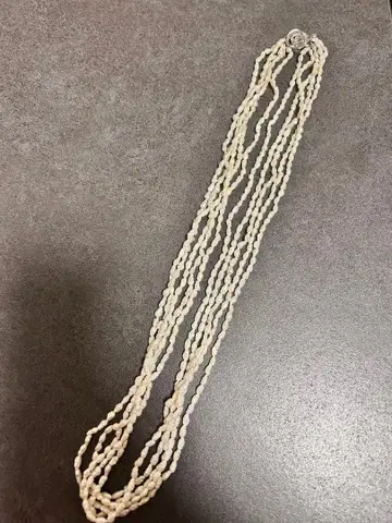 라이스펄 양귀비 진주 목걸이 1216-29