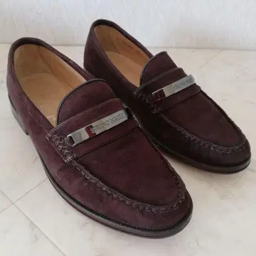 BRUNO MAGLI 블루노마리 천연 가죽 남성용 로퍼 6.5