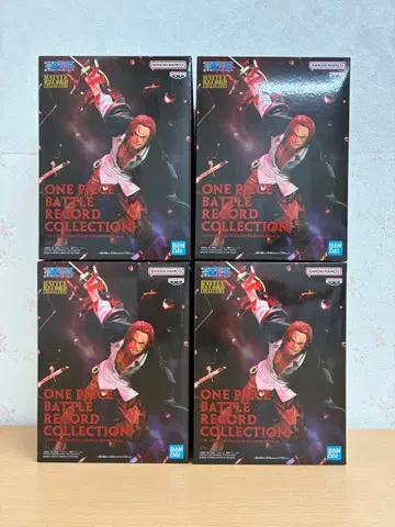 원피스 배틀 레코드 컬렉션 샹크스 4개 세트