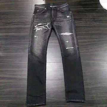 Lee 나노 유니버스 별주 LB0061 크러쉬&리페어 가공 청바지 S