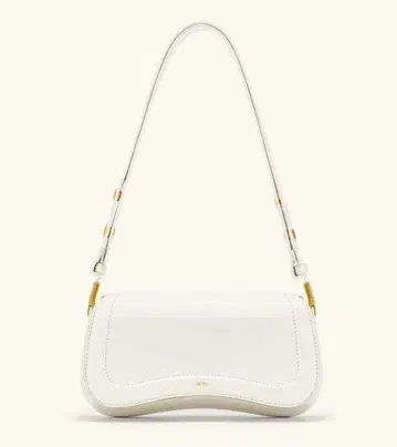 JW PEI 화이트 가죽 숄더백