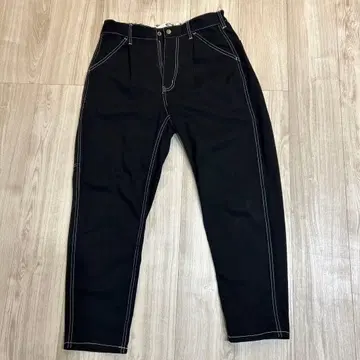 새상품급 BEN DAVIS 블랙 와이드 팬츠