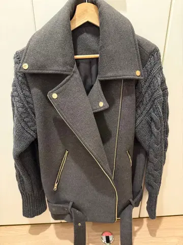 birthdaybash 그레이 라이더 자켓 여성용