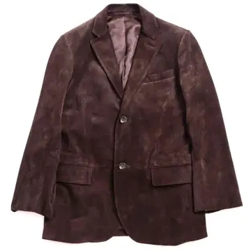 banana republic 소가죽 스웨이드 테일러드 자켓 브라운