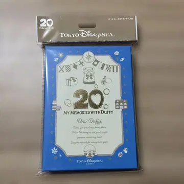 엽서 더피 20주년 도쿄디즈니씨 [ 익명 배송 ]