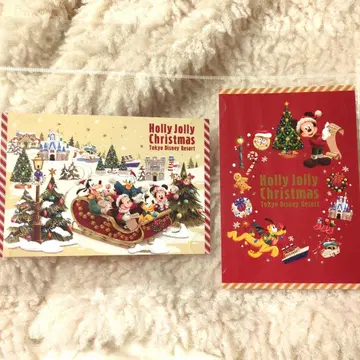디즈니 크리스마스 2025 엽서 2장 세트 미사용 새상품