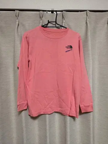 THE NORTH FACE 핑크 긴팔 T셔츠
