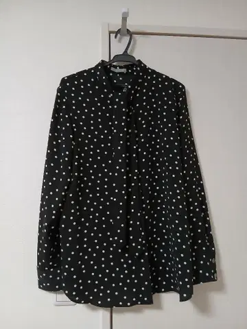 띠어리 럭스 도트 셔츠&팬츠 세트 38사이즈