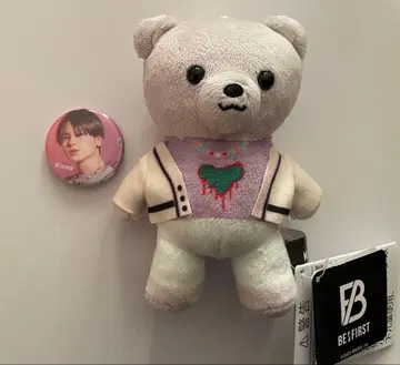 BE:FIRST MANATO 곰 마스코트 BGB 캔뱃지 2종 세트