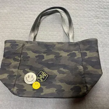 SALONDEALFURD 카모 패턴 토트백