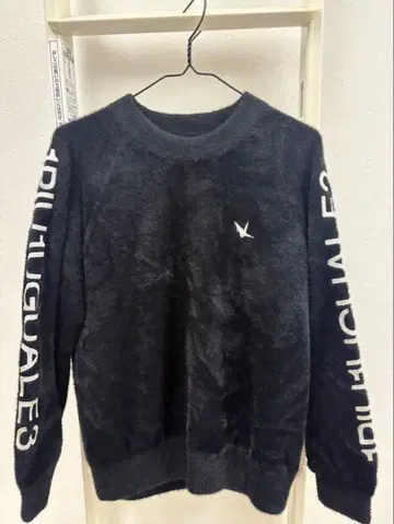 1PIU1UGUALE3 블랙 긴팔 스니드 여성용 골프