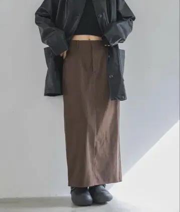 feepur 슬랙스 내로우 스커트