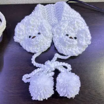 강아지 모티브 귀도리 (2개 세트)