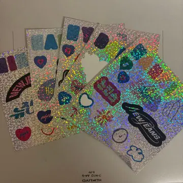 NewJeans STICKER PACK (GLITTER)