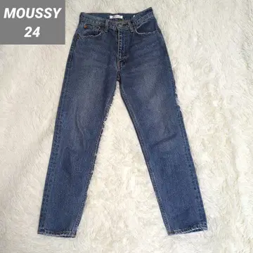 [ MOUSSY ] 마우지 하이웨스트 테이퍼드 데님 24
