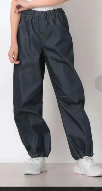 시착만 한 상품 adidas) 롱 팬츠 STSV 데님 팬츠 M 네이비