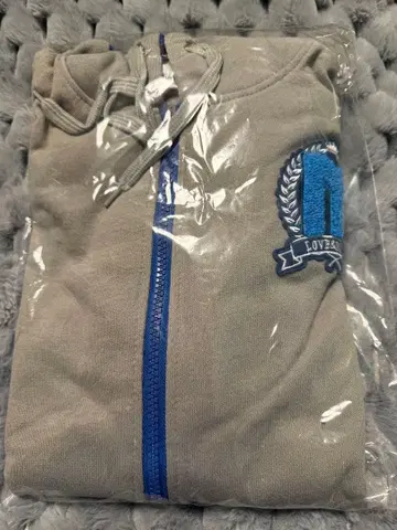 우타노 프린스사마 마사토 히지리카 후드티 M 사이즈 그레이 파랑