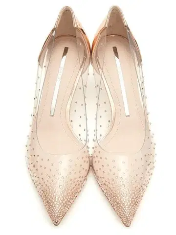 새상품급 스타카토 돌체 스틸레토 펌프스 스톤